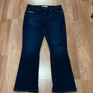 Signature by Levi Strauss Mid Rise Bootcut Jeans Sz 14S